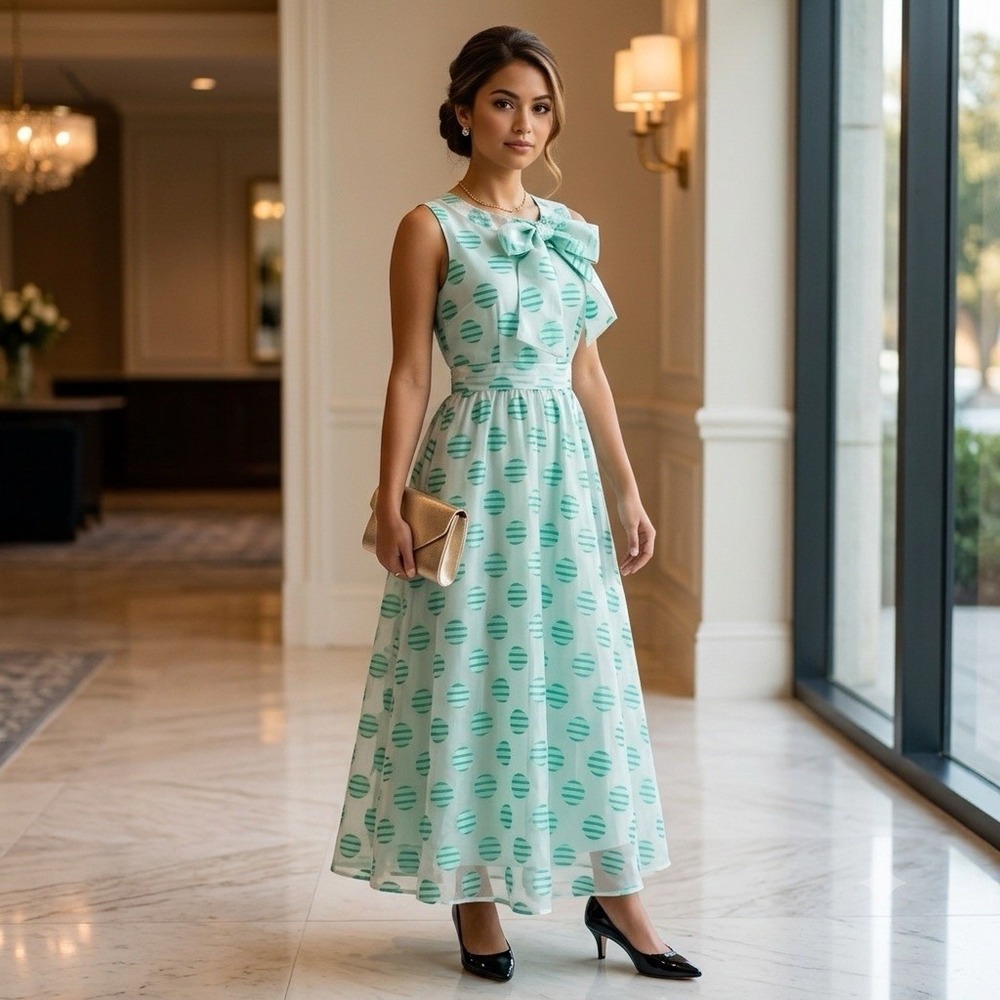 Emily McCarthy Bella Maxie Dress Womens XS Dew Drop Fairycore Formal